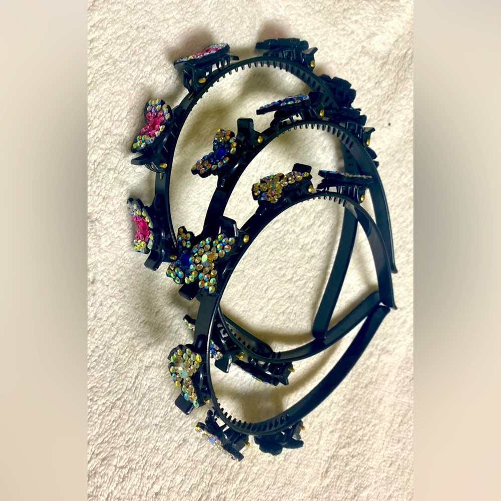Butterfly clips - headbands
